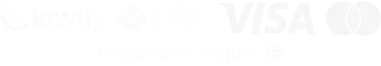 Pagamento Seguro: Kiwify, Pix, Visa, Mastercard