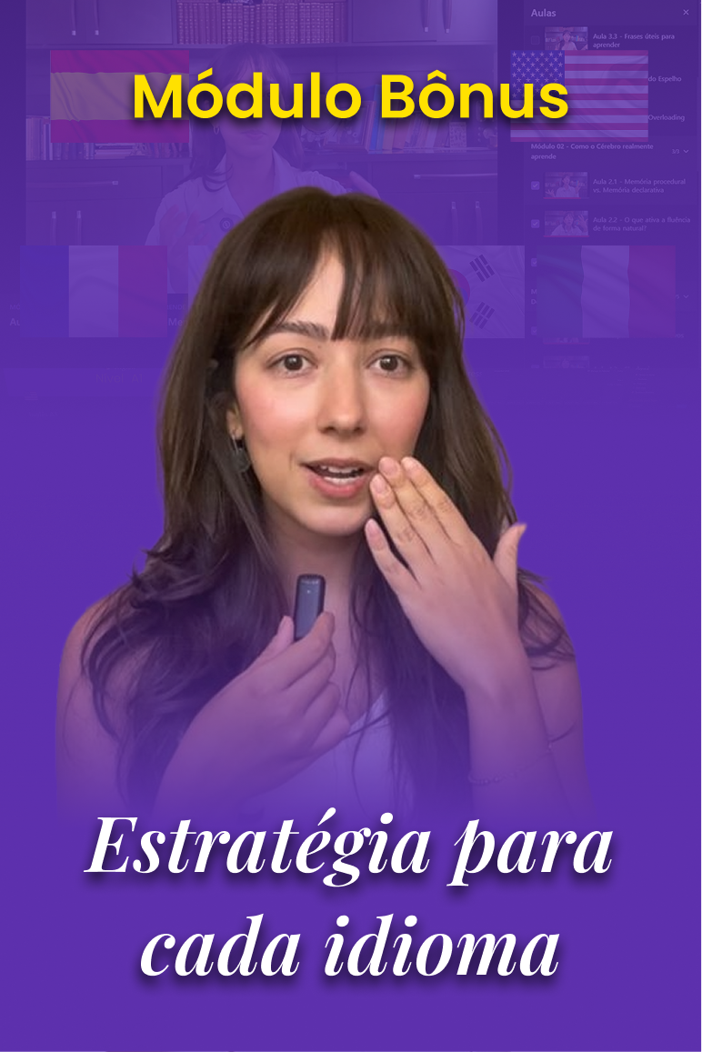 Módulo BÔNUS — Estratégias para cada idioma