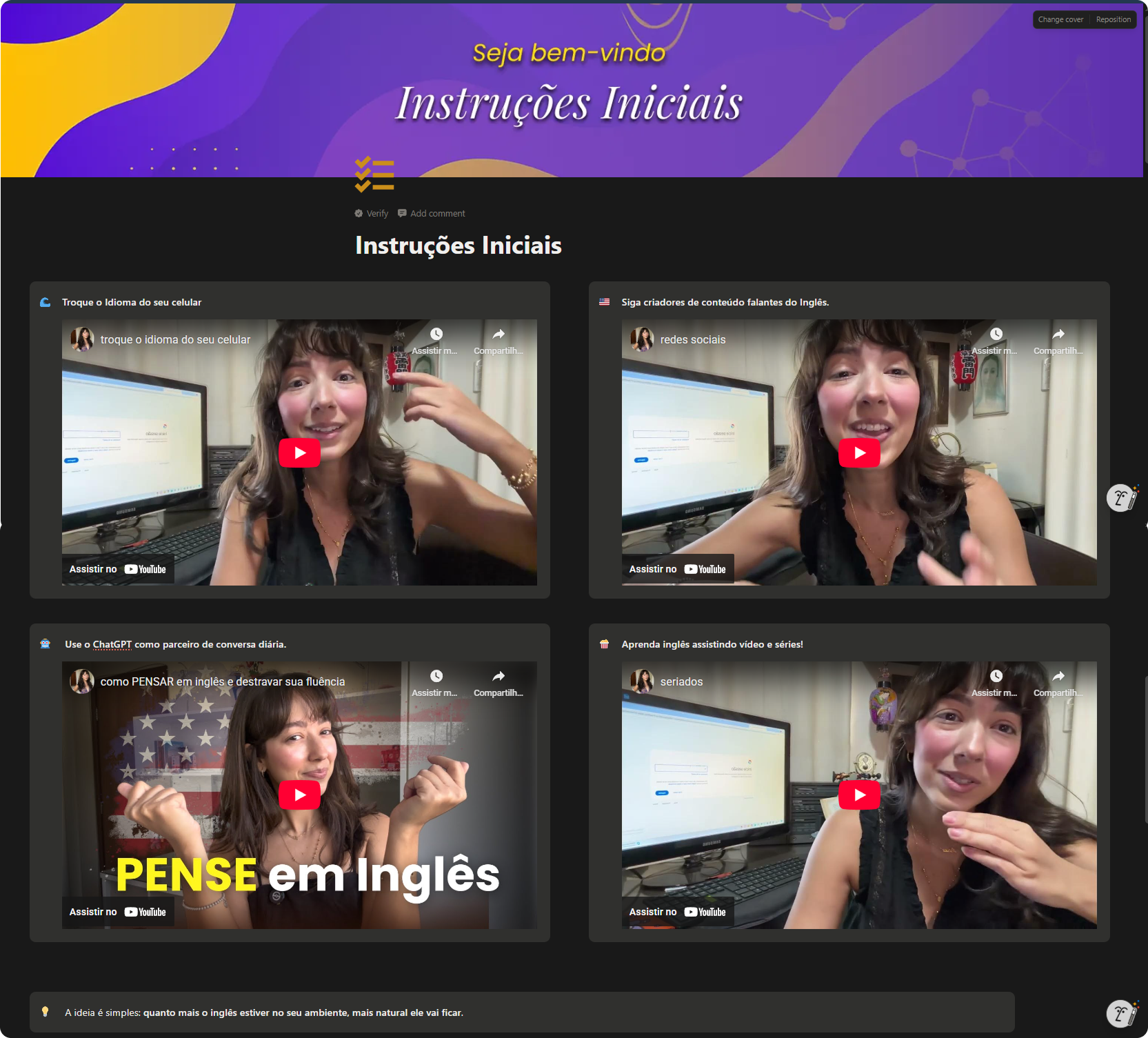 Introdução ao Planner em vídeo